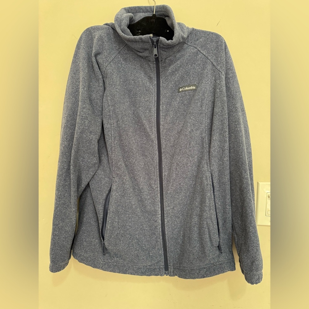 Columbia Women's Heathered Blue Ski Jacket